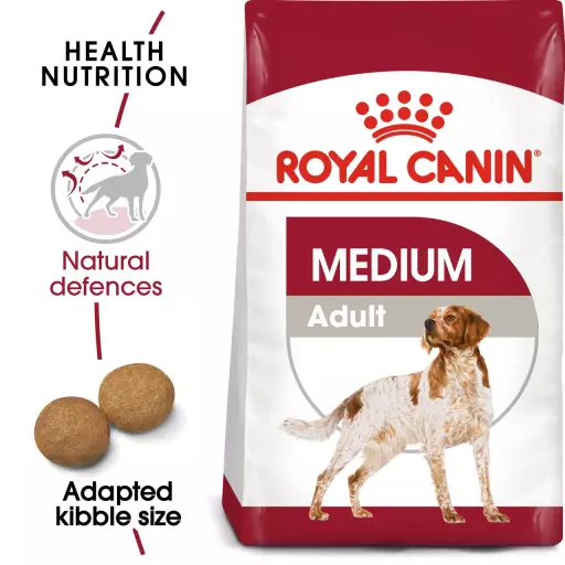 Royal Canin Medium Adult 10kg Dry Makanan Anjing Dewasa - Size Health Nutrition